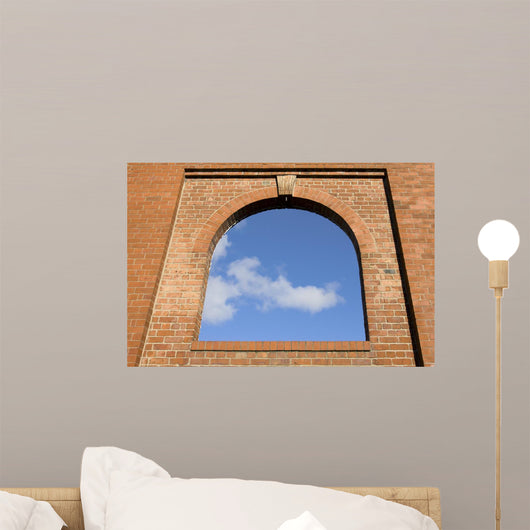 Arch Window Brick Wall