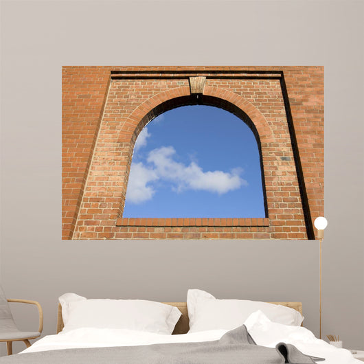 Arch Window Brick Wall