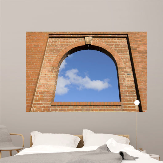 Arch Window Brick Wall