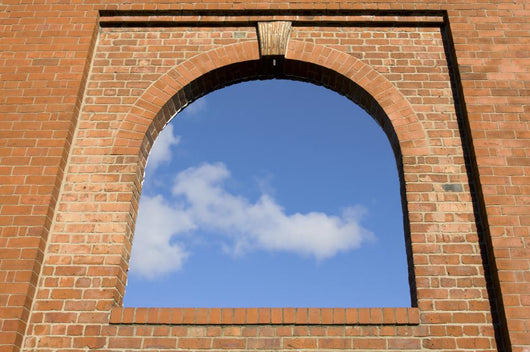 Arch Window Brick Wall