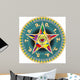 6 49 Lotto Wheel Wall Decal