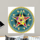 6 49 Lotto Wheel Wall Decal