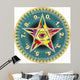 6 49 Lotto Wheel Wall Decal