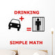 Simple Math Wall Mural