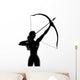 Outline Female Archer