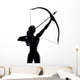 Outline Female Archer