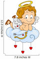 Baby Cupid Wall Decal