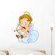 Baby Cupid Preparing to Wall Decal