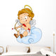 Baby Cupid Preparing to Wall Decal