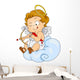 Baby Cupid Preparing to Wall Decal