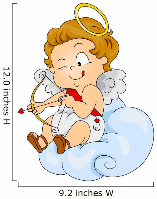 Baby Cupid Preparing to Wall Decal