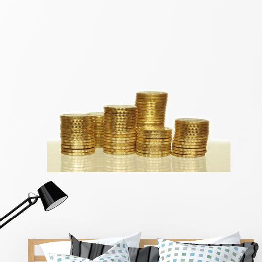 Coin and Gold Bar
