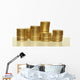 Coin and Gold Bar