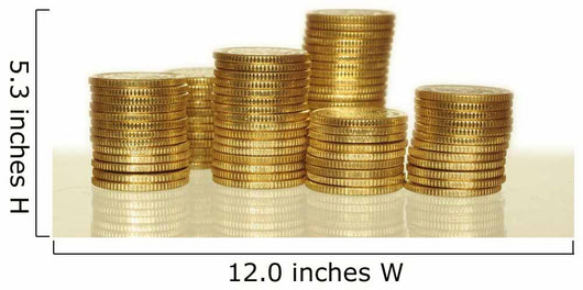 Coin and Gold Bar