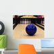 bowling ball and pins Wall Mural