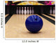 bowling ball and pins Wall Mural