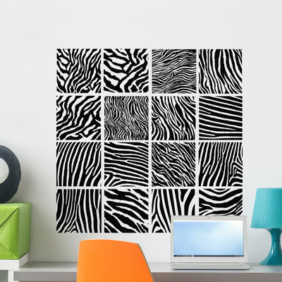 Collection 16 Vector Skin Wall Decal shown on a wall