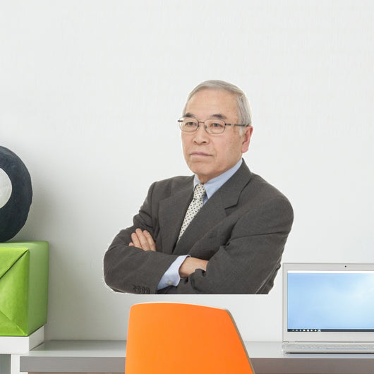 Old Japanese Male Businessman