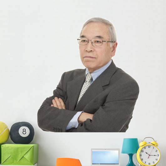 Old Japanese Male Businessman