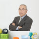 Old Japanese Male Businessman