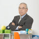 Old Japanese Male Businessman