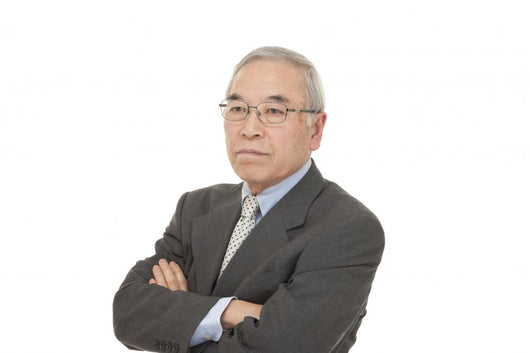 Old Japanese Male Businessman