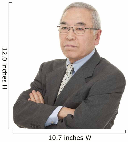 Old Japanese Male Businessman