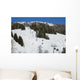 Skiing Wall Mural