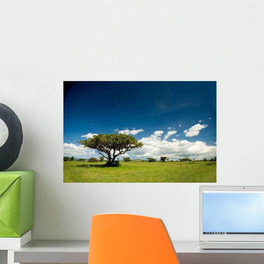 African Tree Wall Decal