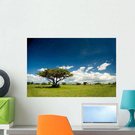 African Tree Wall Decal