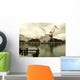 Industrial Scene Ria Bilbao Wall Decal