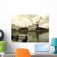 Industrial Scene Ria Bilbao Wall Decal