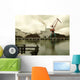 Industrial Scene Ria Bilbao Wall Decal