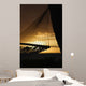 Hammock Silhouette against Ocean