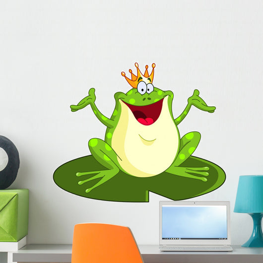 Frog prince Wall Decal