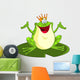 Frog prince Wall Decal