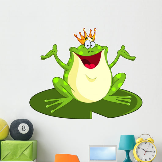 Frog prince Wall Decal