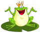 Frog prince Wall Decal