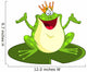 Frog prince Wall Decal