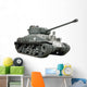 Sherman Tank Wall Decal