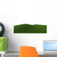 Green Grassy Hill Wall Decal