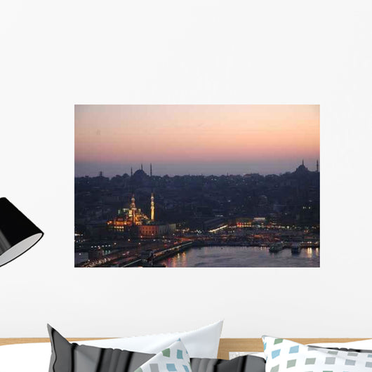 Istanbul Sonnenuntergang Wall Decal