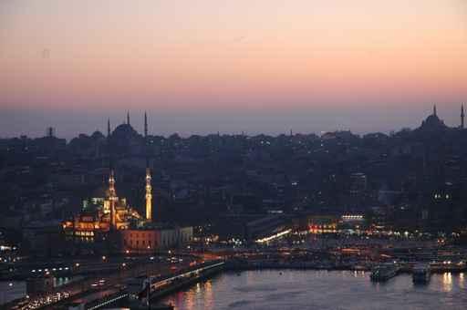 Istanbul Sonnenuntergang Wall Decal