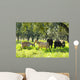 Goats in Green Field Wall Mural