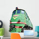 Green Diesel Locomotive Wall Decal