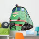 Green Diesel Locomotive Wall Decal