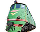 Green Diesel Locomotive Wall Decal