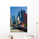 Chicago Metra Train Wall Mural