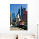 Chicago Metra Train Wall Mural