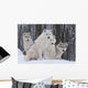 Arctic Wolf Pack Wall Mural